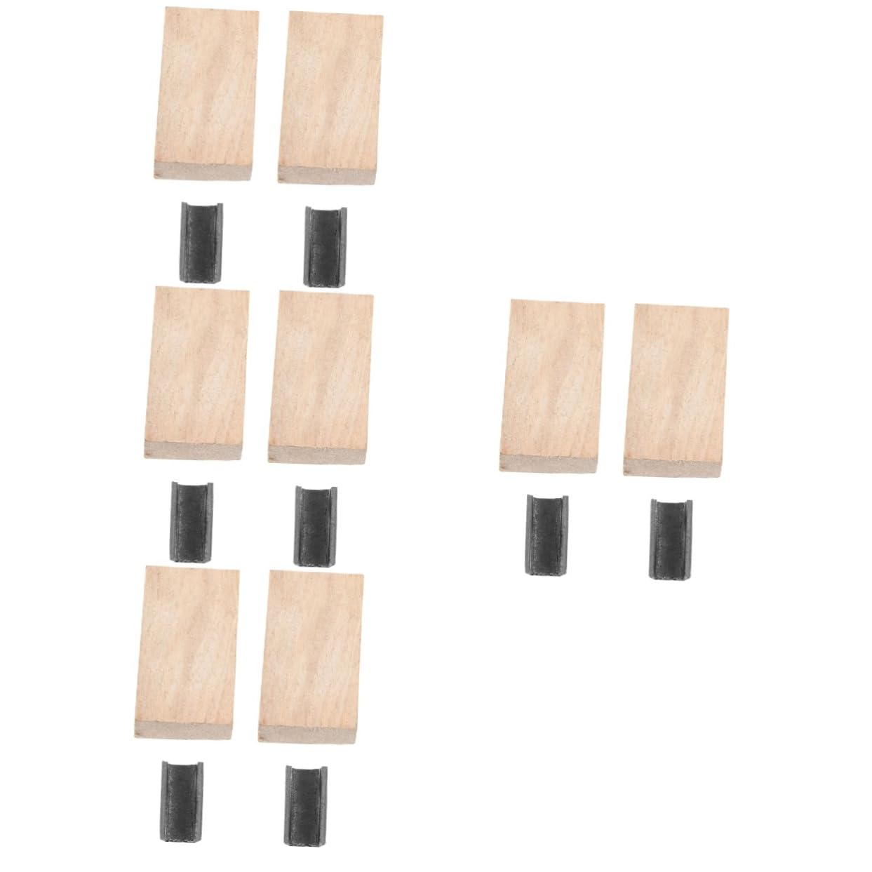 Milisten 8 Ensembles Outils de Jardinage Fer Remplacement pour Accessoires de Jardin avec Cales et Fer et Durables