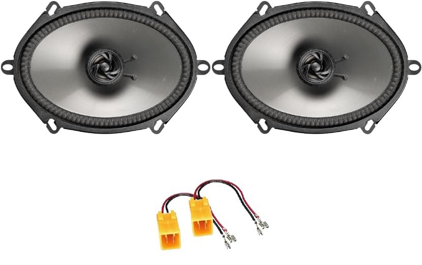 2 Connettori per altoparlanti IPNOSIS Kit 2 Casse AXTON AE157 per Alfa Romeo GTV e Fiat Spider con 2 connettori