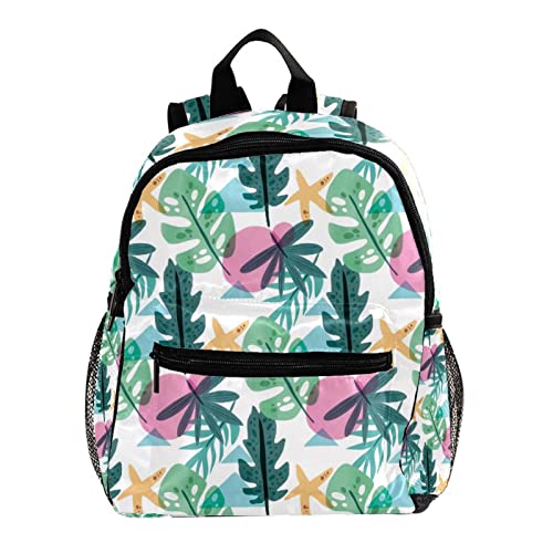 Sac à dos pour garçons et filles petit format 30,5 cm avec motif cœurs jaune rouge rose