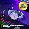 SteelSeries Arctis Nova 1 - Gaming Headset for PC, PS5, PS4, Switch, Xbox - Hi-Fi Drivers - 360° Spatial Audio - AirWeave Memory Foam Ear Cushions - Ultra Lightweight - White #3