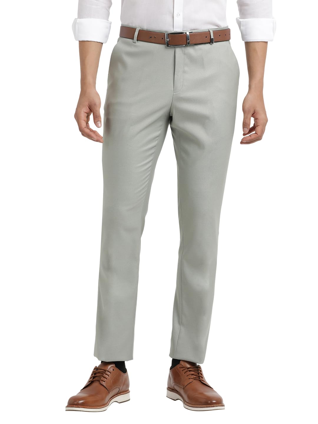 otto Lt.Grey Formal Core Trousers-picture-38