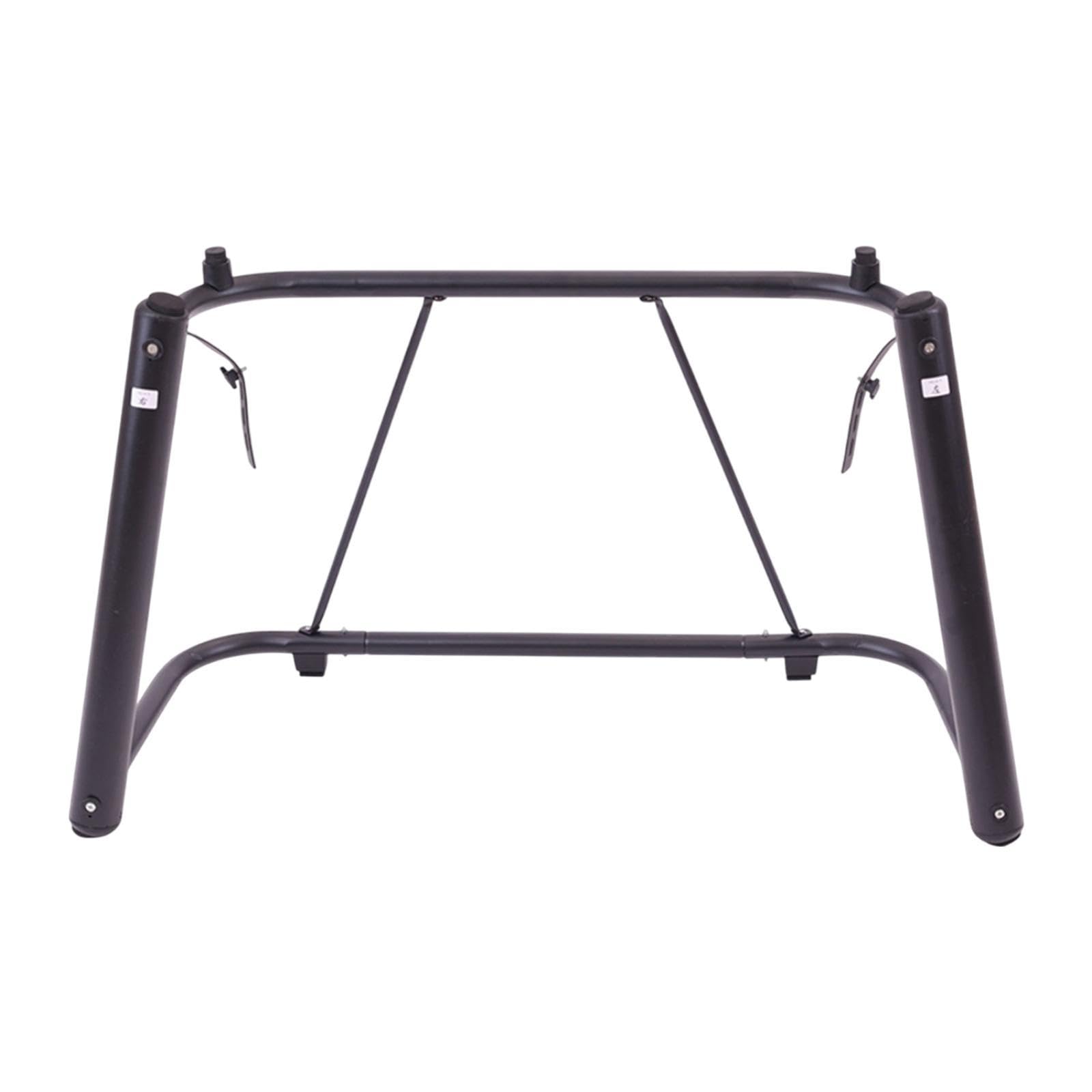 DYNWAVE Keyboard Stand Organ Holder Rack Versatile Use Universal Portable Easy to Assemble with Locking Strap for Performance Travelling