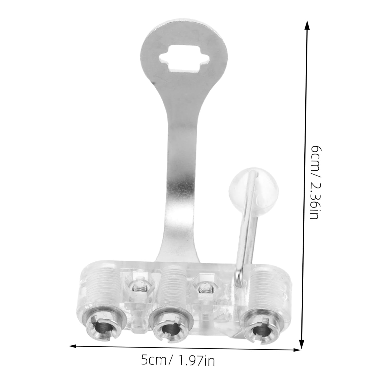 Abaodam Epee Socket Replacement Bracket Durable Stainless Steel Fencing Accessory for Training and Competitions Essential Tool for Serious Fencers Built Enhance Performance