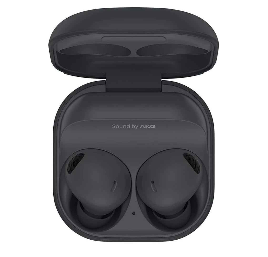 Samsung Galaxy Buds2 Pro, with Innovative AI Features, Bluetooth Truly Wireless in Ear Earbuds with Noise Cancellation (Graphite)