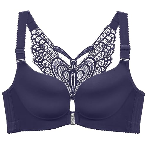Genérico Sujetadores Sin Aros Tallas Grandes, Sujetadores Deportivos Mujer Algodon, con One Fab Fit Tipo Camiseta Demi Convertibles Brasieres Sujetador Push Up Bra