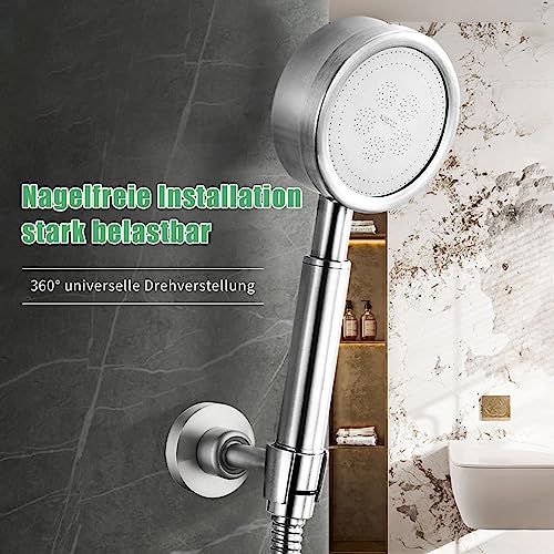 Support de pommeau de douche stable resout les problemes de fixation murale - 4
