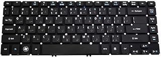 لوحة مفاتيح متوافقة مع لابتوب - KAC21-V5431، اسود