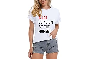 Country Music Not a Lot Going On at The Moment Glitter Shirt for Women