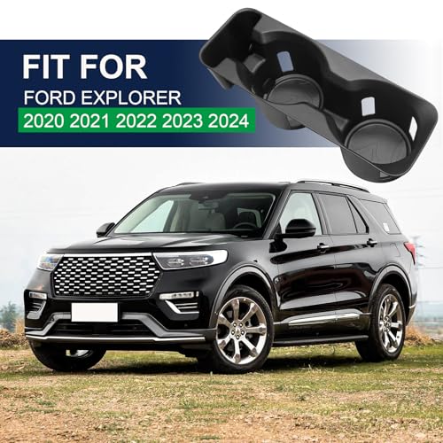 Protector para portavasos Ford Explorer 2020-2024 silicona miniatura 5