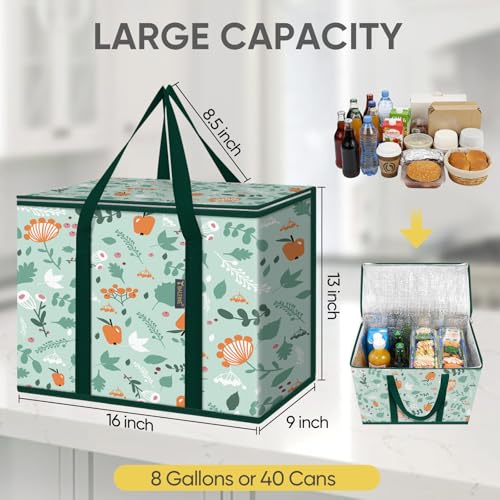 BALEINE Collapsible Reusable Grocery Bags