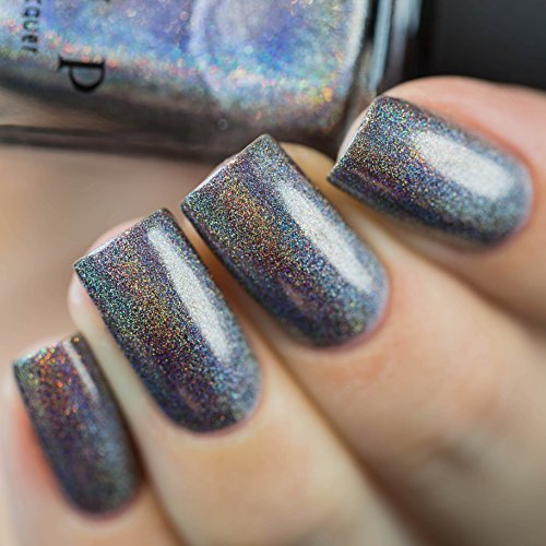 Image of ILNP Sticks And Stones - Gauntlet Grey Ultra Holographic Nail Polish