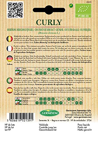 Germisem ECBIO3018 Organisch Curly Boerenkool Zaden 2 g - Afbeelding 3