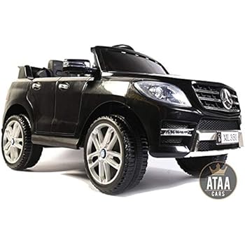 Mercedes Ml350 Licenceed 12v Voiture Electrique Enfants A La Batterie Noir Amazon Fr Jeux Et Jouets