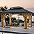 YITAHOME 11X13FT Wood Gazebo Outdoor Wooden Frame Gazebo Double Roof Hardtop Galvanized Steel Top Canopy w/Curtain and Netting, Patio Heavy Duty Gazebo for Deck, Backyard, Beige Yellow