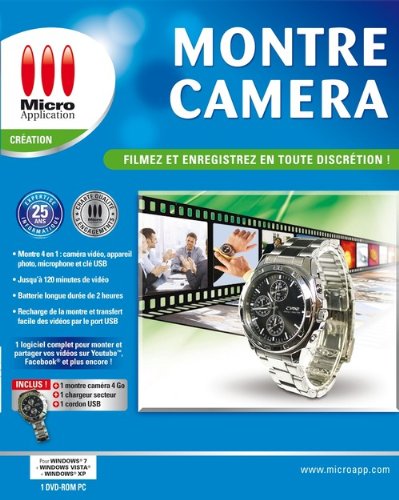 Preisvergleich Produktbild Montre caméra espion