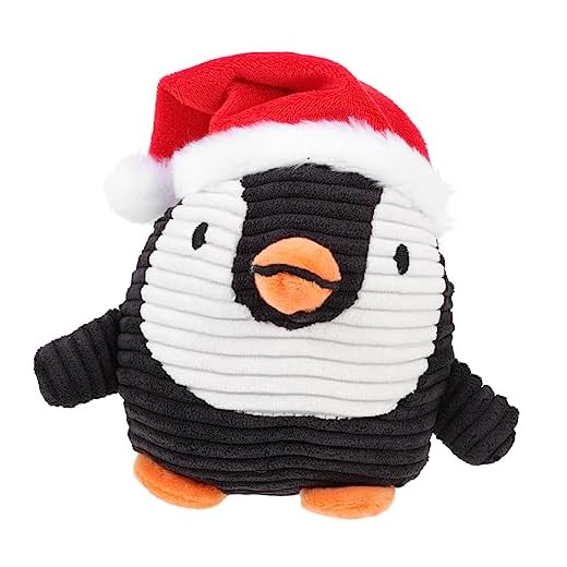FRCOLOR 1 Pc Juguetes para Masticar Mascotas Broma Juguetes Chirriantes para Perros Perro Molar Juguete Pingüino De Peluche De Juguete para Perros Hilo De Perro Piscina Cachorro Algodón