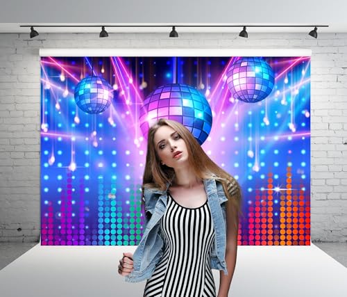 Boule disco pour arrière-plan de scène rétro résolvant vos problèmes de décoration murale - 3