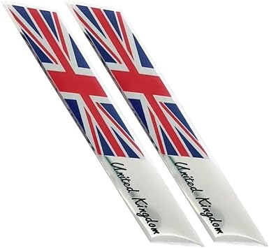 Car Emblem Sticker France Germany England Car Sticker Decal 2pcs/Set Bumper Body Decoration Flag Badge Emblem Car Sticker