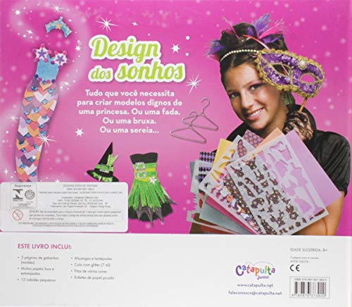 Desenhe moda de fantasia