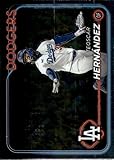 2024 Topps Chrome #57 Teoscar Hernandez Los Angeles Dodgers MLB Baseball Base Trading Card