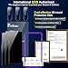 Ferilinso 3 Pack Privacy Screen Protector for Samsung Galaxy S25 with 3 Pack Tempered Glass Camera Lens Protector Phone Case Friendly Accessories Protector de Pantalla for Samsung S25