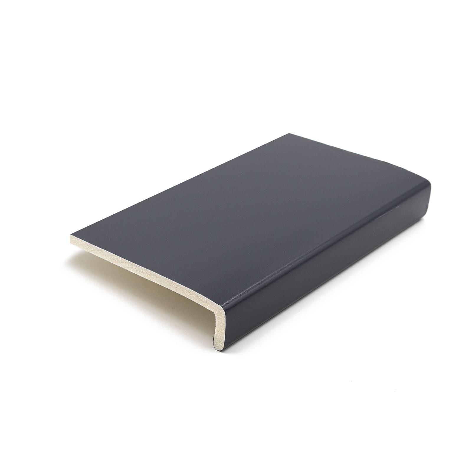 9mm uPVC Plastic Roof Fascia Capping Board (Anthracite Grey Smooth) - 150mm x 5m