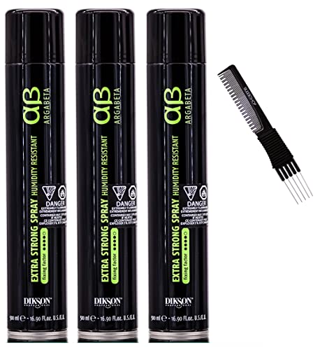 Dikson System AB ARGABETA ARGAN Spray Fijador Extra Fuerte Pack 3 miniatura 1