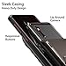 Vofolen Case for Galaxy Note 10 Case Wallet 4-Slot Pocket Credit Card ID Holder Scratch Resistant Dual Layer Protective Bumper Rugged Rubber Armor Hard Shell Cover for Samsung Galaxy Note 10 Gun Metal