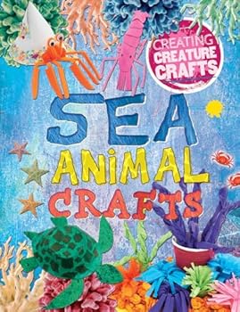 Paperback Sea Animal Crafts Book