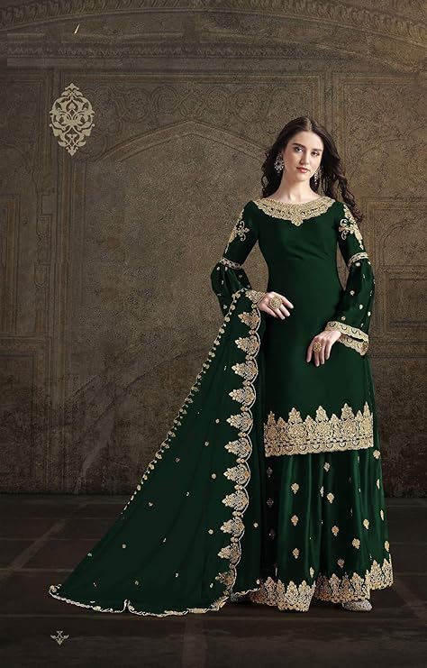 Ready to Wear Indian Pakistani Wedding/Party Wear Designer Style Anarkali Suit for Womens3