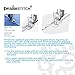 DREAMSTITCH 820215096 Open Toe Applique Presser Foot 6mm with IDT for Pfaff Sewing Machine ALT:93-036931-91 - DL-EM-820215096