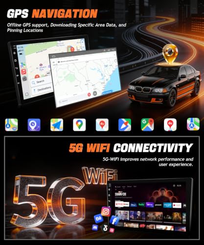 Image of 8Core Android Radios for BMW 3 Series 325i 330i 328i E46 1998-2006