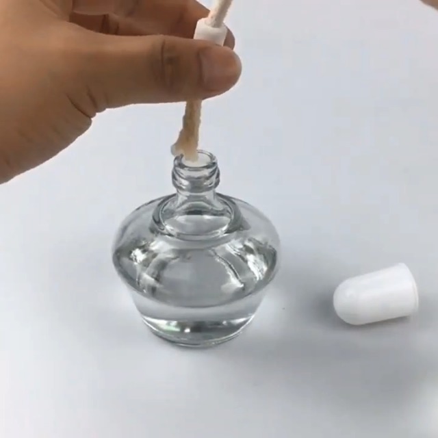7 Pzas Mecha para Lámpara de Aceite con Soporte de Cerámica miniatura 7
