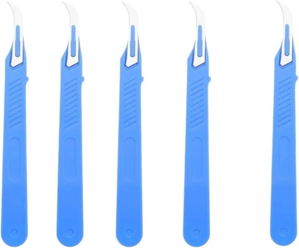 Seam Rippers 10 30 50 Pieces Sewing Stitch Unpicker Remover Thread Cutter Plastic Handle Needlework Tool(10 x Blue)