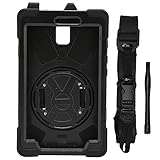 [BANDOULIÈRE INCLUSE] La bandoulière réglable et amovible offre une commodité pour une visualisation individuelle ou partagée, ce qui facilite le transport de votre tablette lors de vos déplacements.