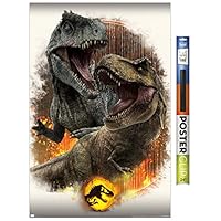 T.Rex T.レックス ティラノザウルス・レックス ポスター Amazon.co.jp: Trends International ジュラシックワールド