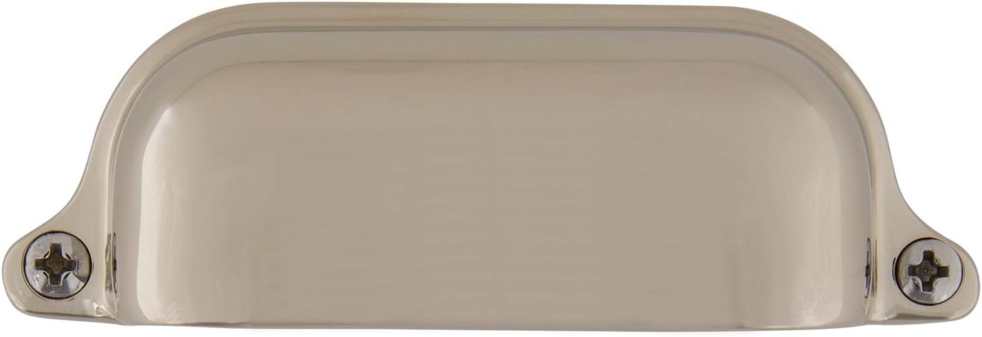Nostalgic Warehouse Cup Pull Farm Large in Satin Brass
