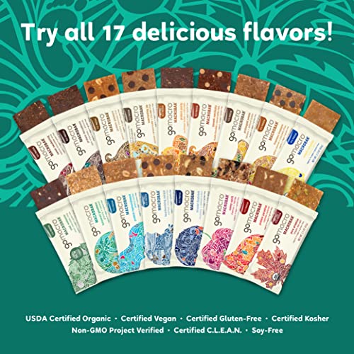 Gomacro Macrobar Organic Vegan Snack Bars - Granola + Coconut (2.3 Ounce Bars, 12 Count) #TOP4