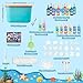 EggSun Magic Water Elf Toy for Kids,Aqua Fairy Water Gel Kit,20 Colors Squishy Maker Set,20 Shape Molds,Fun DIY Art & Craft Toy Creation Kit for Children,Birthday Party Gifts for Girls and Boys