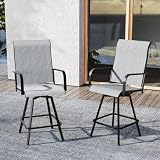 Nixtopia Swivel Textilene Set of 2