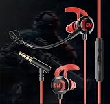 In-ear Gaming Kopfhörer Mit 7.1 Surround Sound Dual Mic Für Fps Spiele Pc Konsole 3,5mm Klinke Type-c Anschluss Ergonomisch Bequem(A)