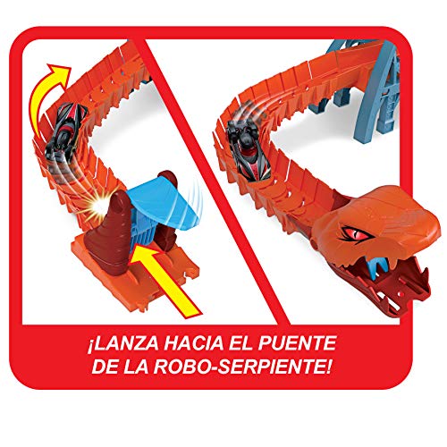Hot Wheels City El Puente de la Sepriente , pistas de coches de juguete (Mattel GJK88)