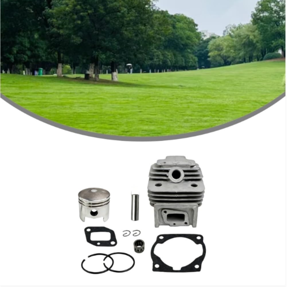 Kit Cilindro metálico 44mm para desbrozadora 52CC | Metal de alta resistencia asegura una larga vida útil(A)