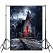 Produktbild OverDose Damen Halloween Backdrops Kürbis Vinyl 3x5FT Laterne Hintergrund Home Bar Clubbing Fotografie Studio