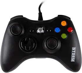 Controle Double shock Storm Xbox 360/PC Preto 624518 - Dazz
