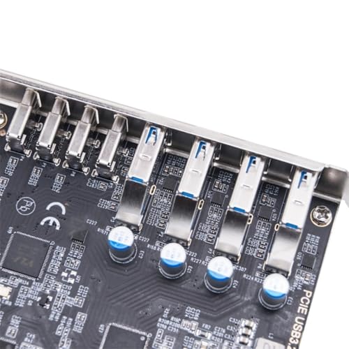 Carte USB PCIE pour résoudre le manque de connecteurs et ajouter 4 ports type C rapides sur PC