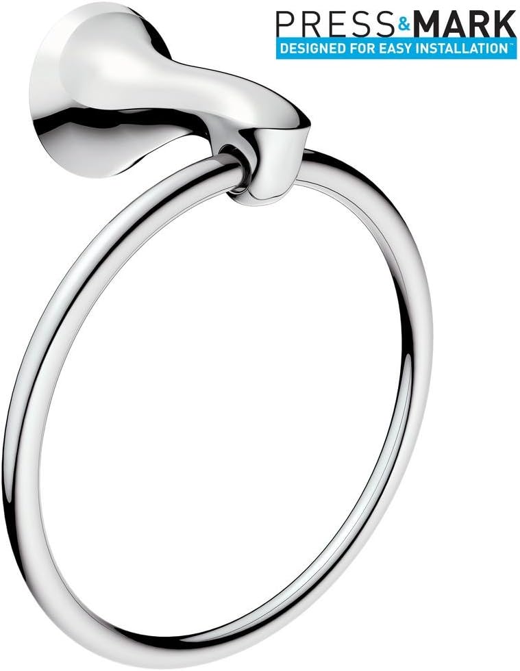 MOEN MY1586CH Darcy Towel Ring, Chrome
