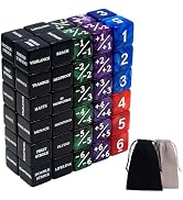 60 Pieces MTG Dice Abilities Keywords Counters Set - Counters Bulk Creature Stats Buff Tokens Mag...