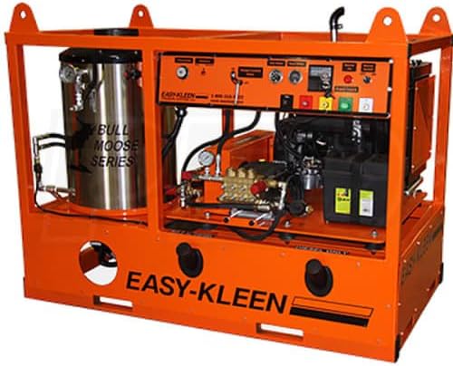 Easy-Kleen Bull Moose Professional 3500 PSI (Diesel - Hot Water) Belt-Drive Truck Mount Pressure Washer w Kohler Engine