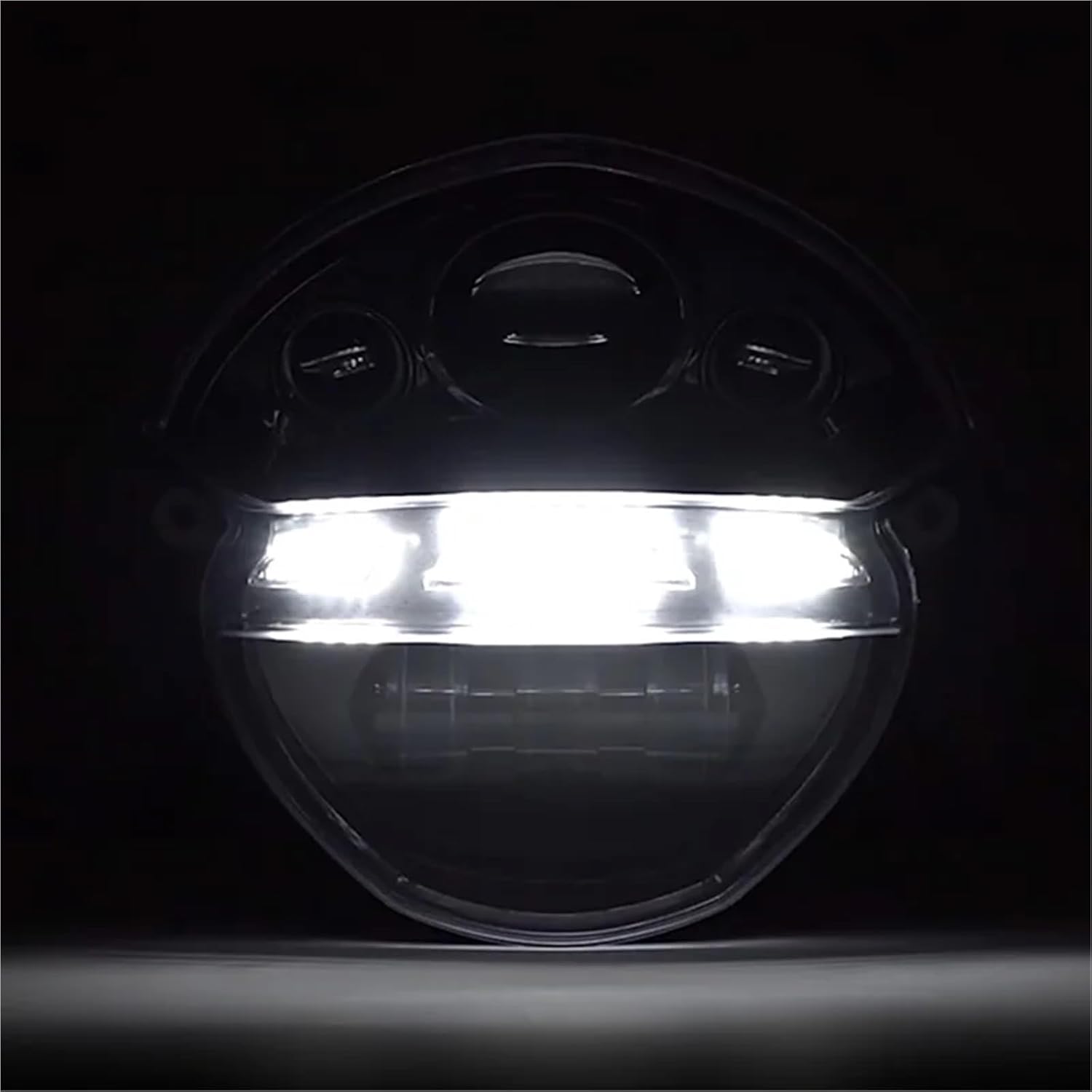 reflektor motocyklowy Dla Ducati Dla Monster 1100 1100S 2009-2010 Zestaw reflektorów LED Światło do biegania